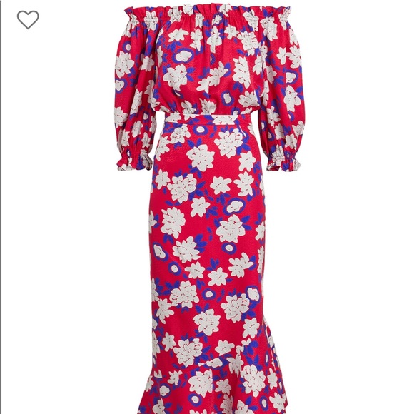 Worn once 🎉host pick🎉 SALONI Grace Dress in Dahlia - Picture 6 of 8